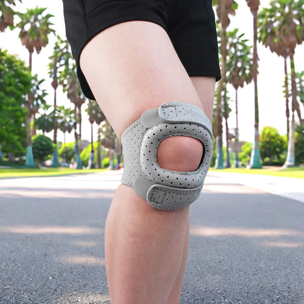 Knee Pads Sports Patella Strap Non Slip Adjustables Runners Knee Stabilizer For Hiking