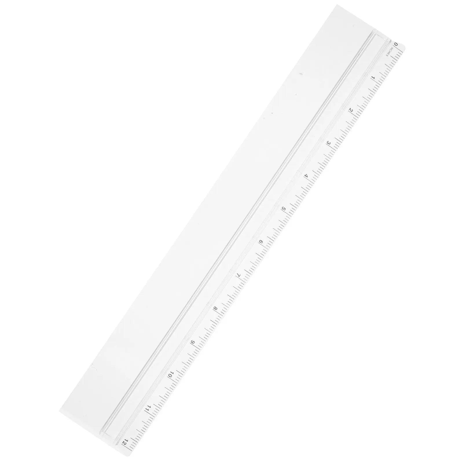 

Clear Plastic Ruler Magnifying Bar Transparent Scale Ruler Ideal for Student Office Drafting Drawing Measuring Accessories