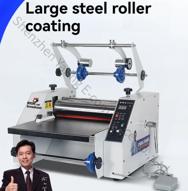 

Электрический горячий ламинатор 350 мм, односторонний и двусторонний ламинатор, рекламный горячий ламинатор, холодный ламинатор