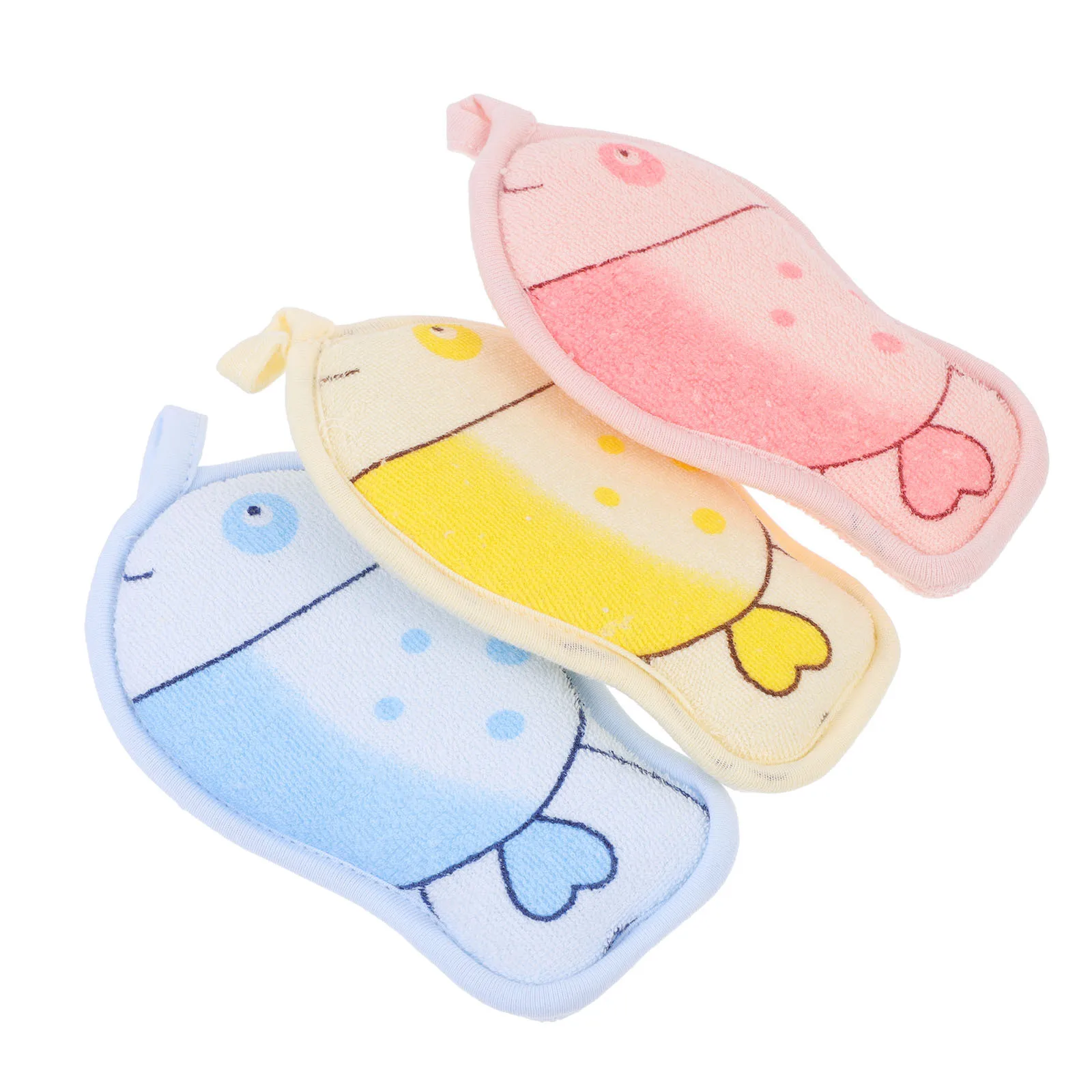 

3Pcs Baby Bath Sponges Ultra Soft Premium Material for Gentle Exfoliating Suitable for Infant Toddler Skin Care Ideal Gift
