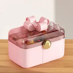 Hair Accessories Organizer Hairpin Hairline Headband Storage Box with Compartment Jewelry Organizer Container for Hair Pins