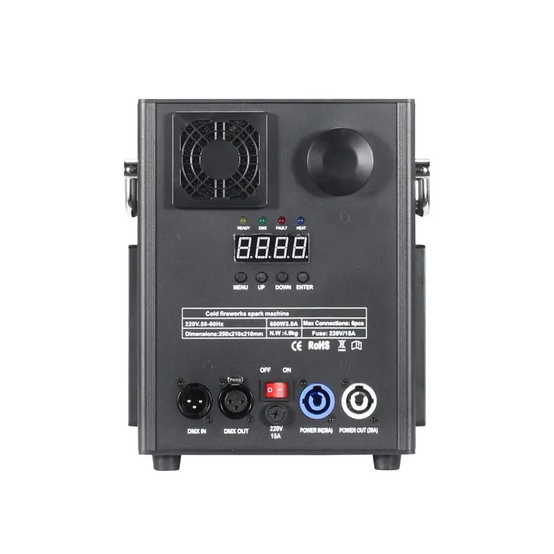 Bruiloft Disco Stage Speciale Effecten Machine 650W Vuurwerk Sterretje Koude Vonk Machine