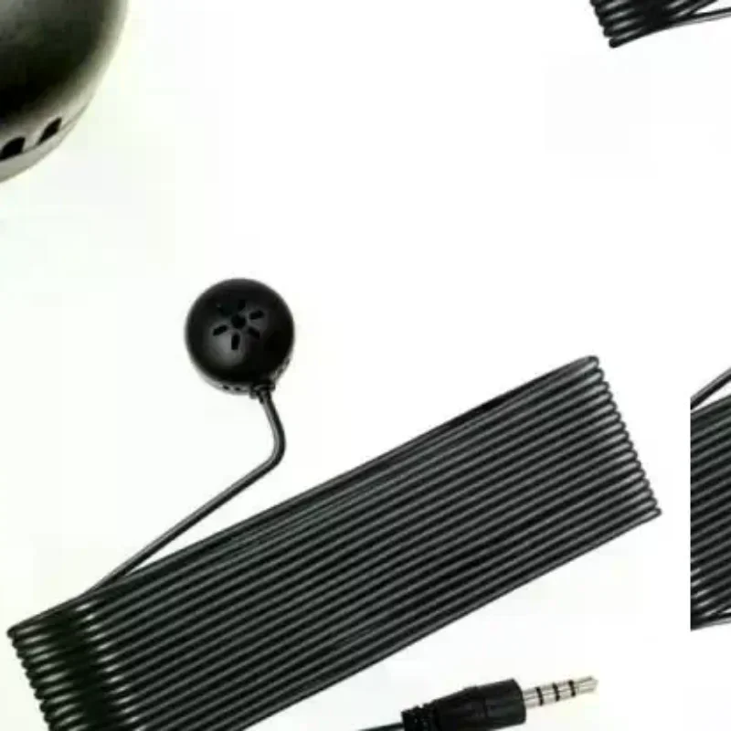 1Pcs Mini 3.5mm Wired Microphone For Car Stereo Audio Hands-free Mic For Paste Type Mini Microfono Car Microphone