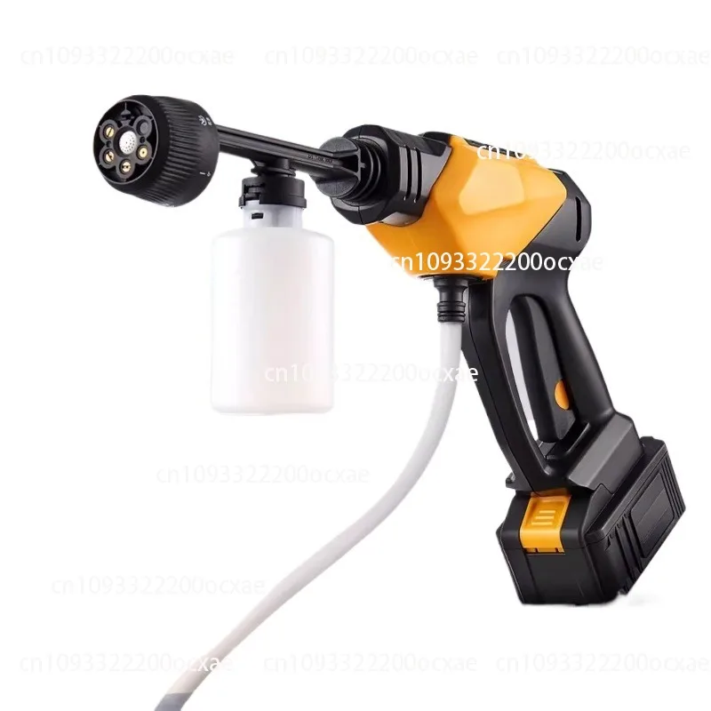 

Portable lithium battery car wash machine 220V small wireless powerful cleaning machine