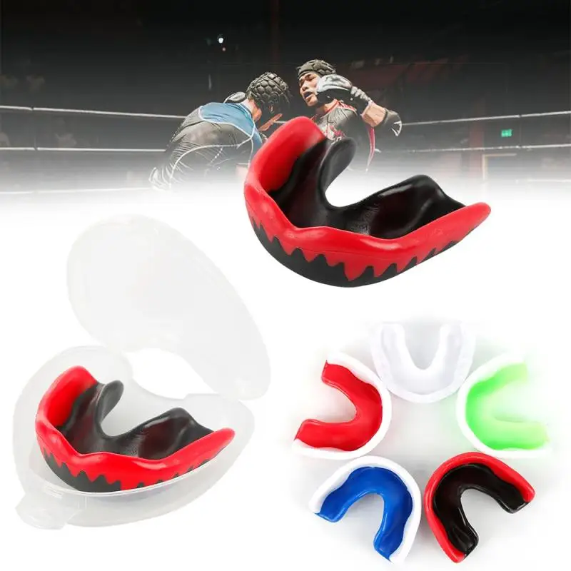 Sport Mouth Guard Teeth Protector Adults Mouthguard Tooth Brace Protection Basketball Rugby Boxing Karate Protetor Dropshipping