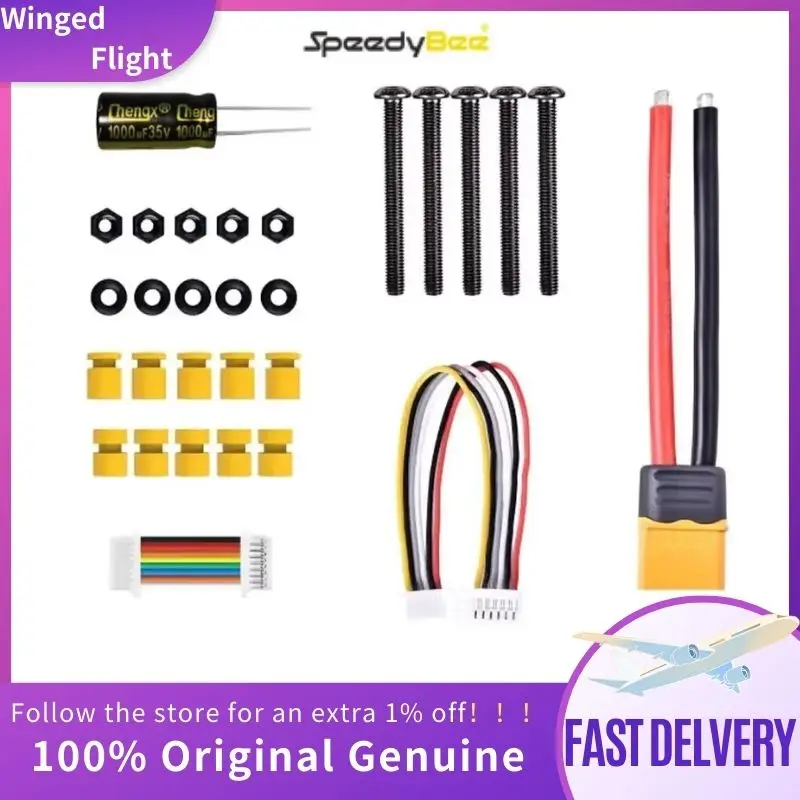 Complete Set of Components for the SpeedyBee F405 V3/F7 V3/F7 Mini Stack