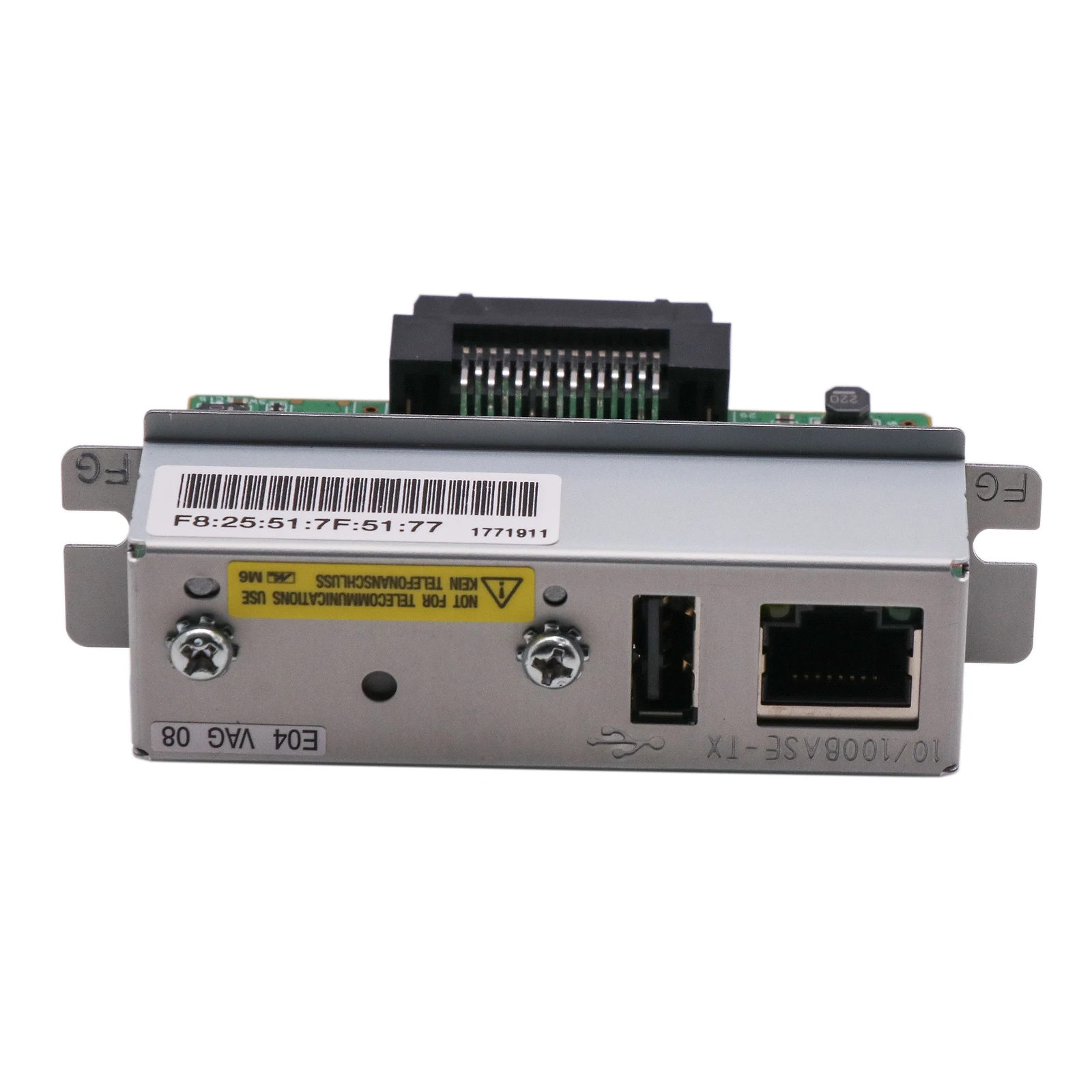 Original UB-E04 Ethernet Interface Card for EPSON TM-T88IV TM-T88V TM-U220 TM-H2000 H6000 TM-L90 TM-T88, All TM Series Printers