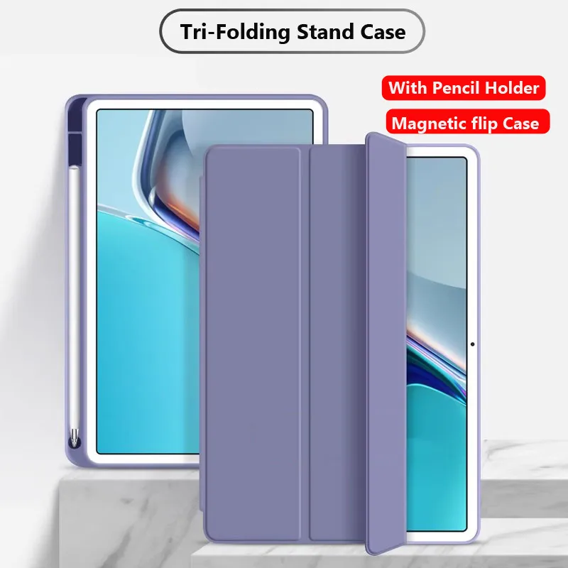 Flip Tablet Cover for Samsung Galaxy Tab S10 FE Plus 13.1 Inch 2025 X620 Tab S10 FE 10.9 Inch X520 X526 2025 Tri-Folding Case