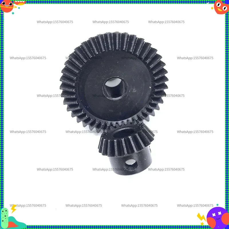 90 Degree Right Angle Reversing Gearbox Small Bevel Gear 1:2 Mechanical Transmission 45 Steel Quenched Shift Cone