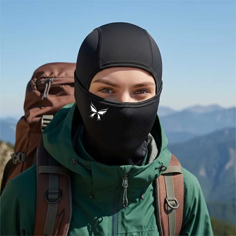 Balaclava Damen-Fahrrad-Gesichtsmaske, multifunktional, einteiliger Kopftuch-Schal, winddicht, staubdicht, Sonnenschutz, für vier Jahreszeiten – Detail 5