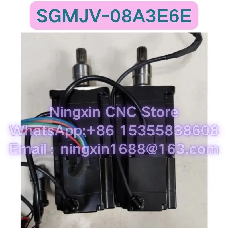 Second-hand SGMJV-08A3E6E motor Functional test OK Fast delivery