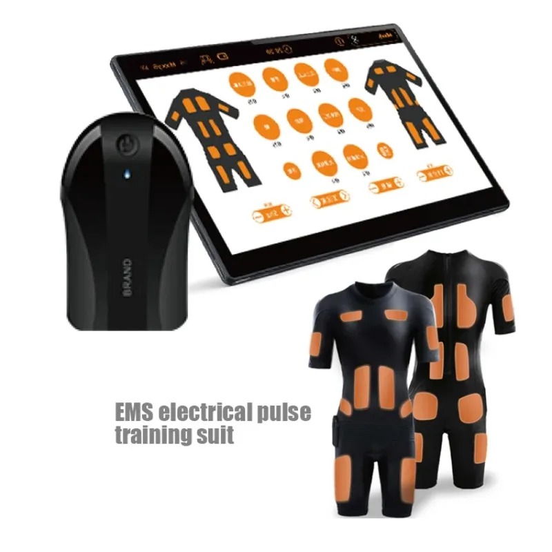 8 Channels 20 Electrodes Wireless Ems Power Workout Suit Machine Ems Training Suit Electro Stimulation Ems Trainer Suit