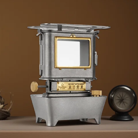 Thous Winds Firedance 오일 램프 스토브, 휴대용 야외 레트로 캠핑 랜턴, 감정 조명 버너 스토브, 캠핑 용품, 캠핑용품 신기한것, 캠핑용품