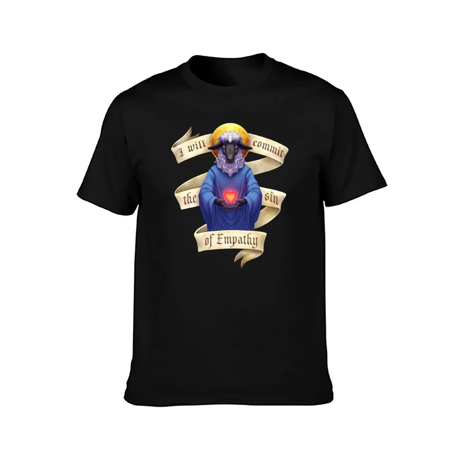 The Sin of Empathy T-Shirt cotton t shirt man T-Shirt