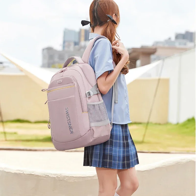 Bolsa escolar japonesa de grande capacidade para meninas, mochila de viagem feminina, mochila de avião, moda masculina, nova, 2022