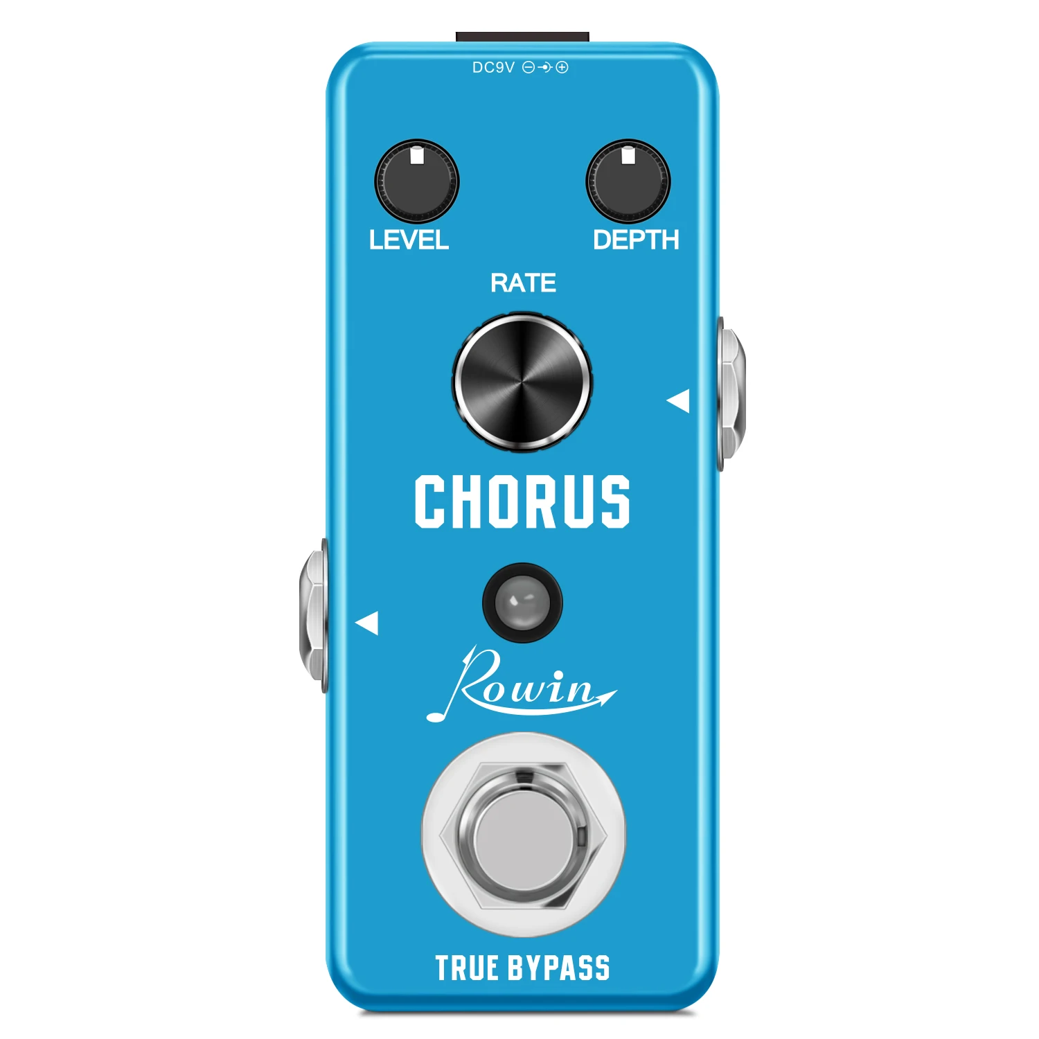 Rowin Chorus  Guitar Effect Analog Chorus Pedals for Guitar with High Warm And Clear Chorus Sound Mini Size True Bypass LEF-304