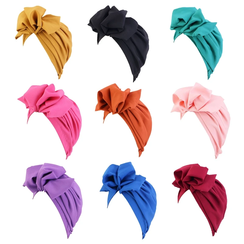 

Girl Turban 5-12Y for Head Wraps French for Head Scarf Travel Beach Hat Fashion