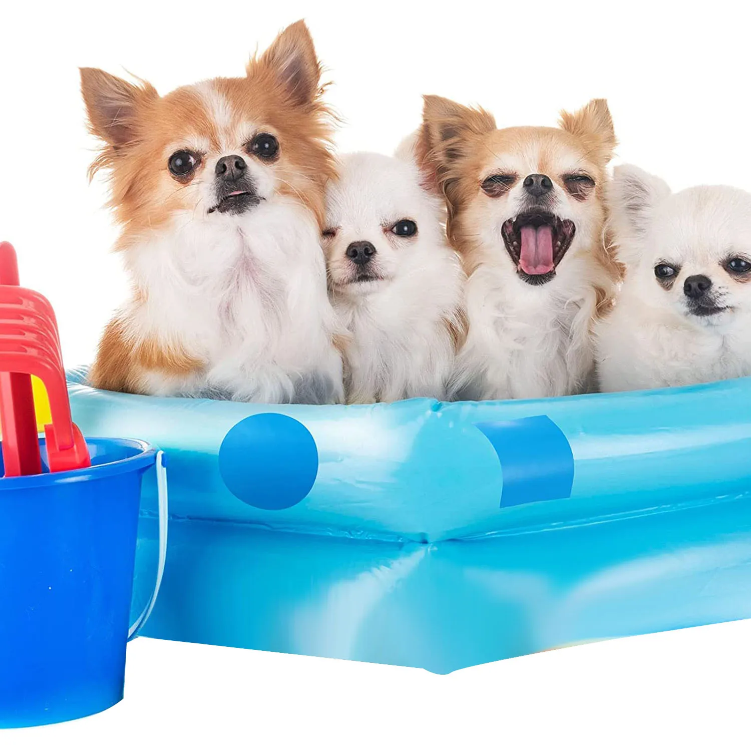 رقع إصلاح ذاتية اللصق T71C لحمامات السباحة، عبوة مكونة من 10 أدوات إصلاح حمام السباحة البلاستيكية، حمام سباحة إصلاح تحت الماء ذاتي اللصق