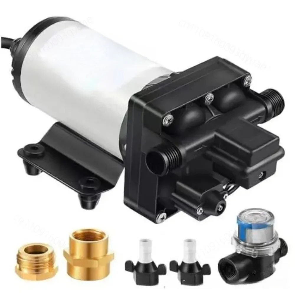 for 220V Electric Diaphragm Pump Small Booster Pump High Pressure Water Pump for Car Washing Machine Garden Irrigation System