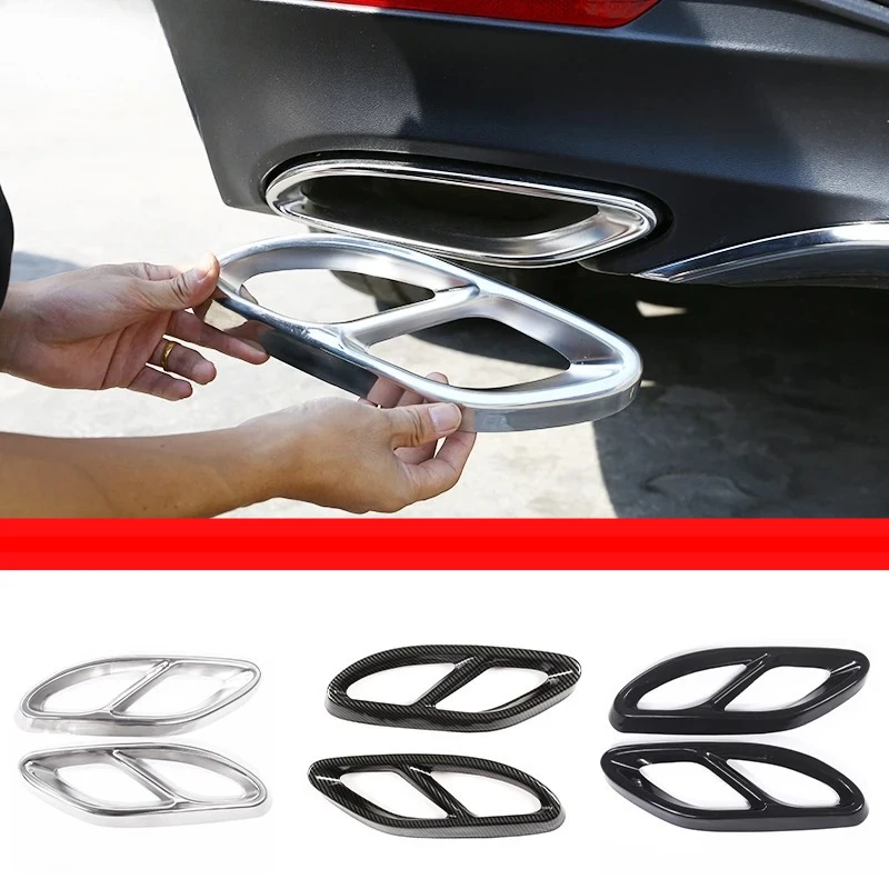 

Накладка на выходную часть выхлопной трубы для Mercedes-Benz A, B, C, E, GLA, GLC, GLE, GLS, CLS-классов W213, W205, X253, W246, W247, W177, W166, X166, C117, C257, X117