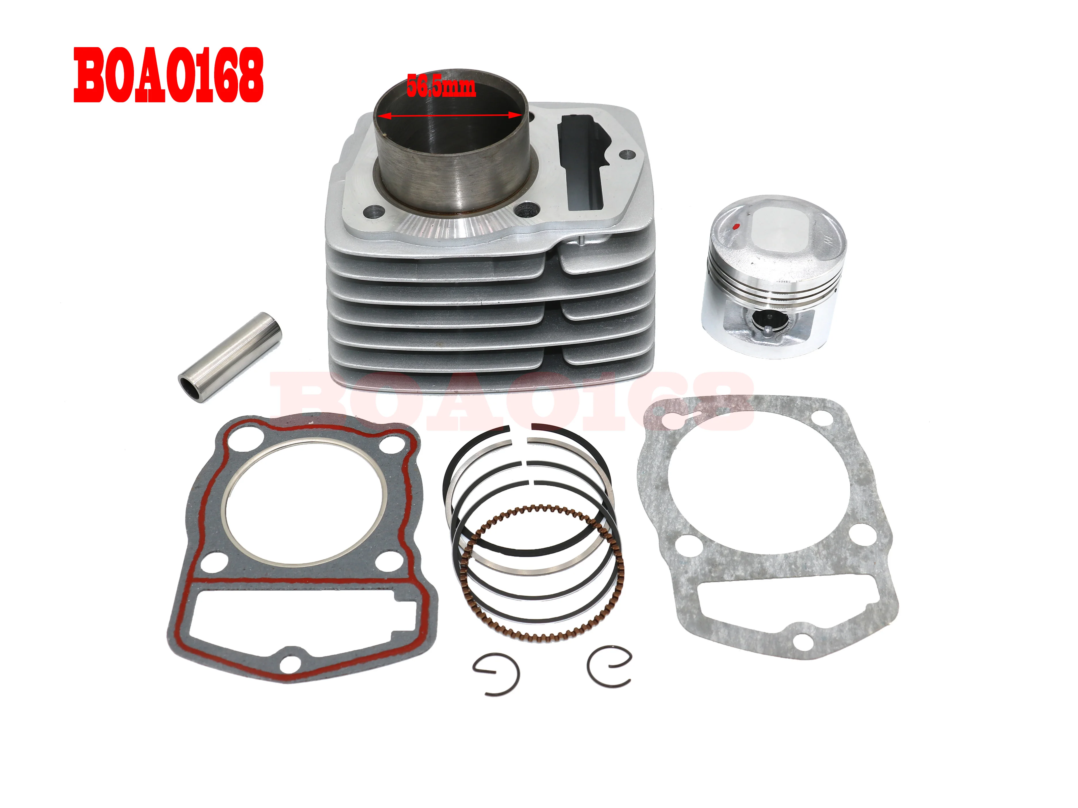 Motorcycle Engine Piston Cylinder Top End Rebuild Kits For Honda CB125S CL125S XL125 SL125 CB CL XL SL 125 125S 76-85 Accessori