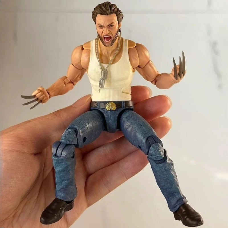

16cm Deadpool Legacy X-men Classic Wolverine Mobile Action Figurine Model PVC Action Figurine Statue Model Collection Gift