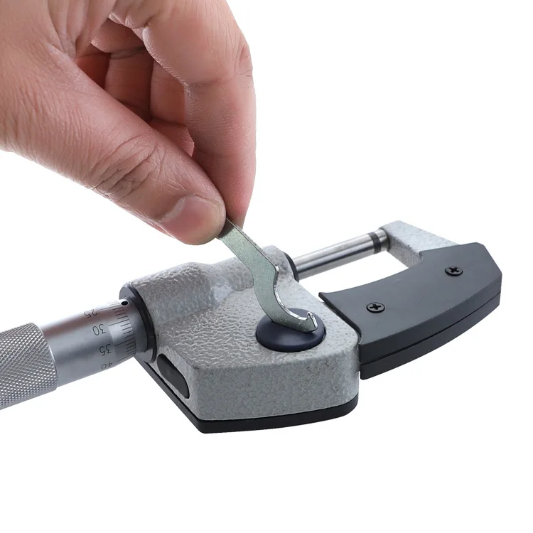 Micrometer, large screen digital display metric system 0-25mm outer diameter micrometer accuracy 0.001mm