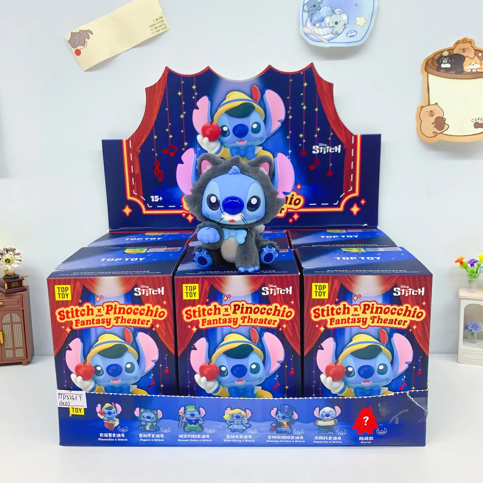 Figure Display Box - 탑토이 디즈니 스티치 X 피노키오 판타지