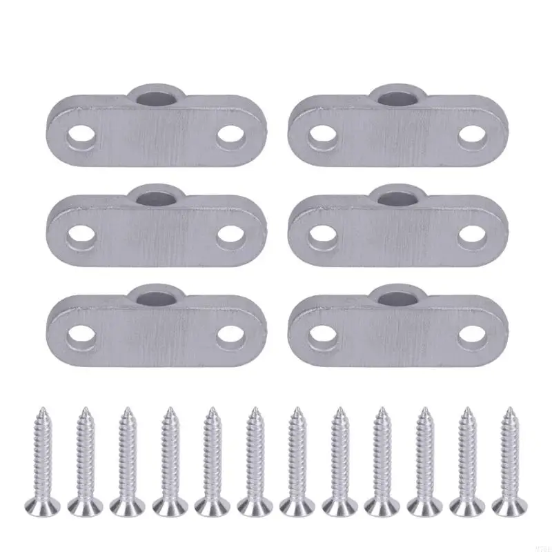 M76E Outdoor-Schattenvorhang-Montageclip, Wandösen für Wohnmobil-Markisen, Markisenösen aus Edelstahl – Detail 8