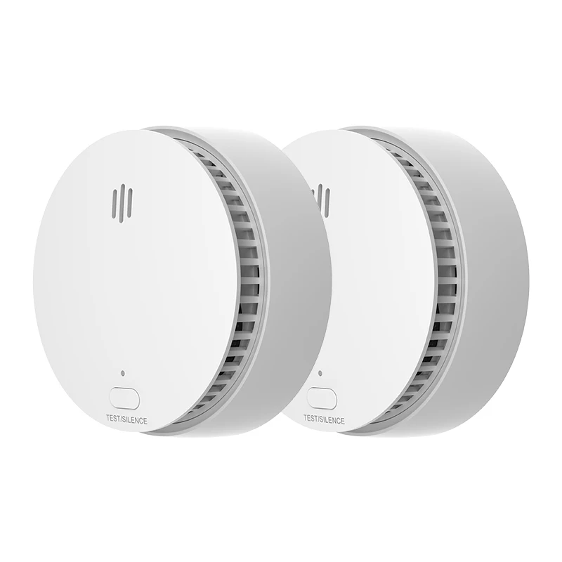 

IMOU Smoke Detector Networked Pack of 2 Smoke Detectors 10 Year Battery Fire Alarm Networked Smoke Detector