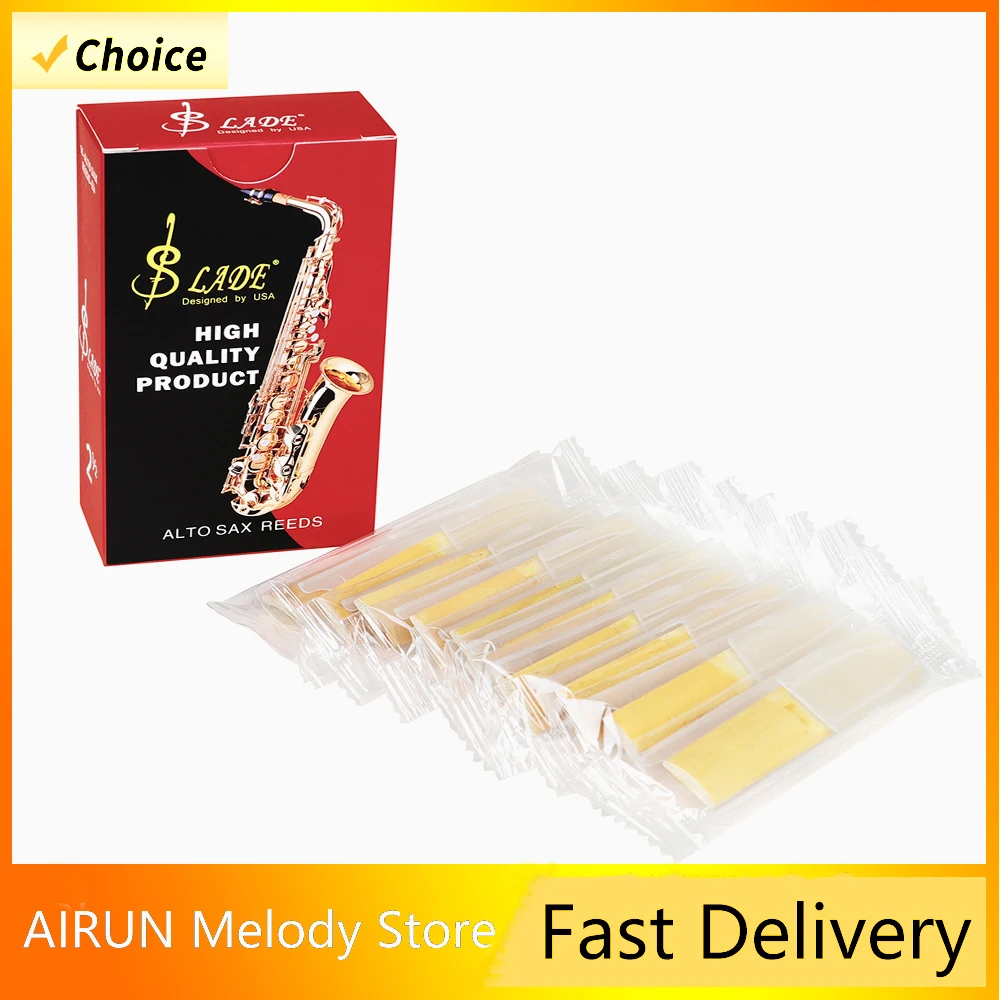 SLADE 10 قطعة قصب الساكسفون قوة 2.5 ل تينور/ألتو ساكس آلات النفخ الخشبية ساكس استبدال الملحقات