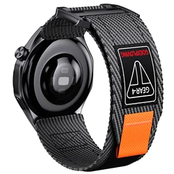 Nylonowy pasek z przekładnią 22mm do zegarka Huawei GT4/Garmin Forerunner 955/745/ Fenix 5/5Plus nylonowy pasek do zegarka