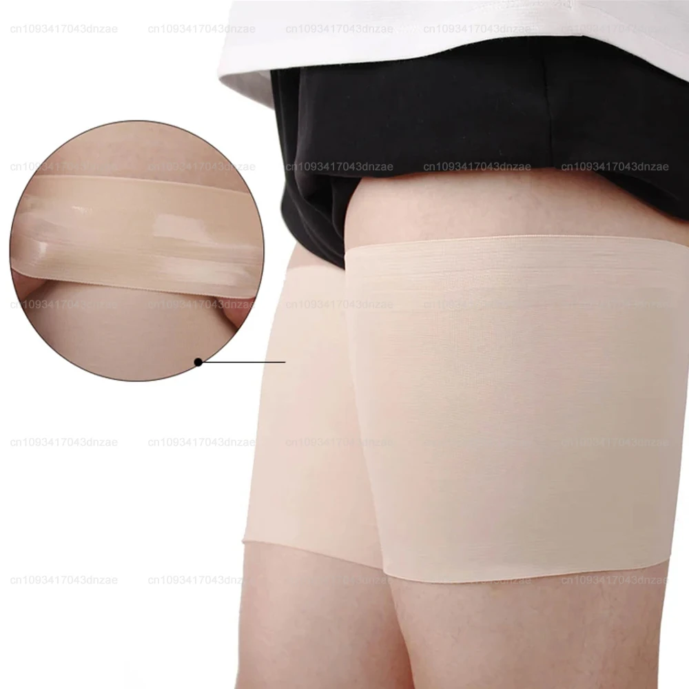 

2/10Pcs Slimmer Band Anti Chafing Thigh Bands Leg Warmers Women Silicone Anti Slip Thigh Leg Bands Summer Anti Friction Thigh