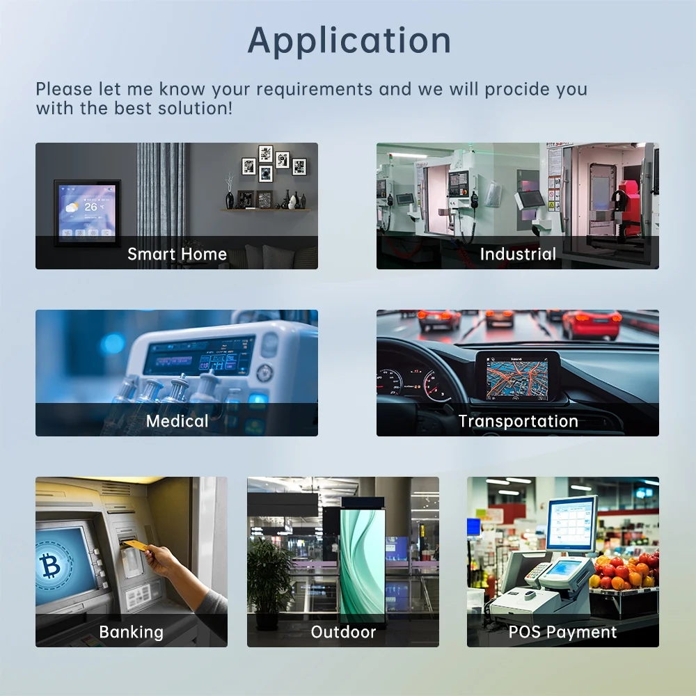 Bild 7: DWIN 5 Zoll 800 * 480 für Arduino Nano Display RS232/TTL HMI Touch Panel ESP32 Bildschirm, LCD Modul UART TFT Monitor DMG80480C050_04W