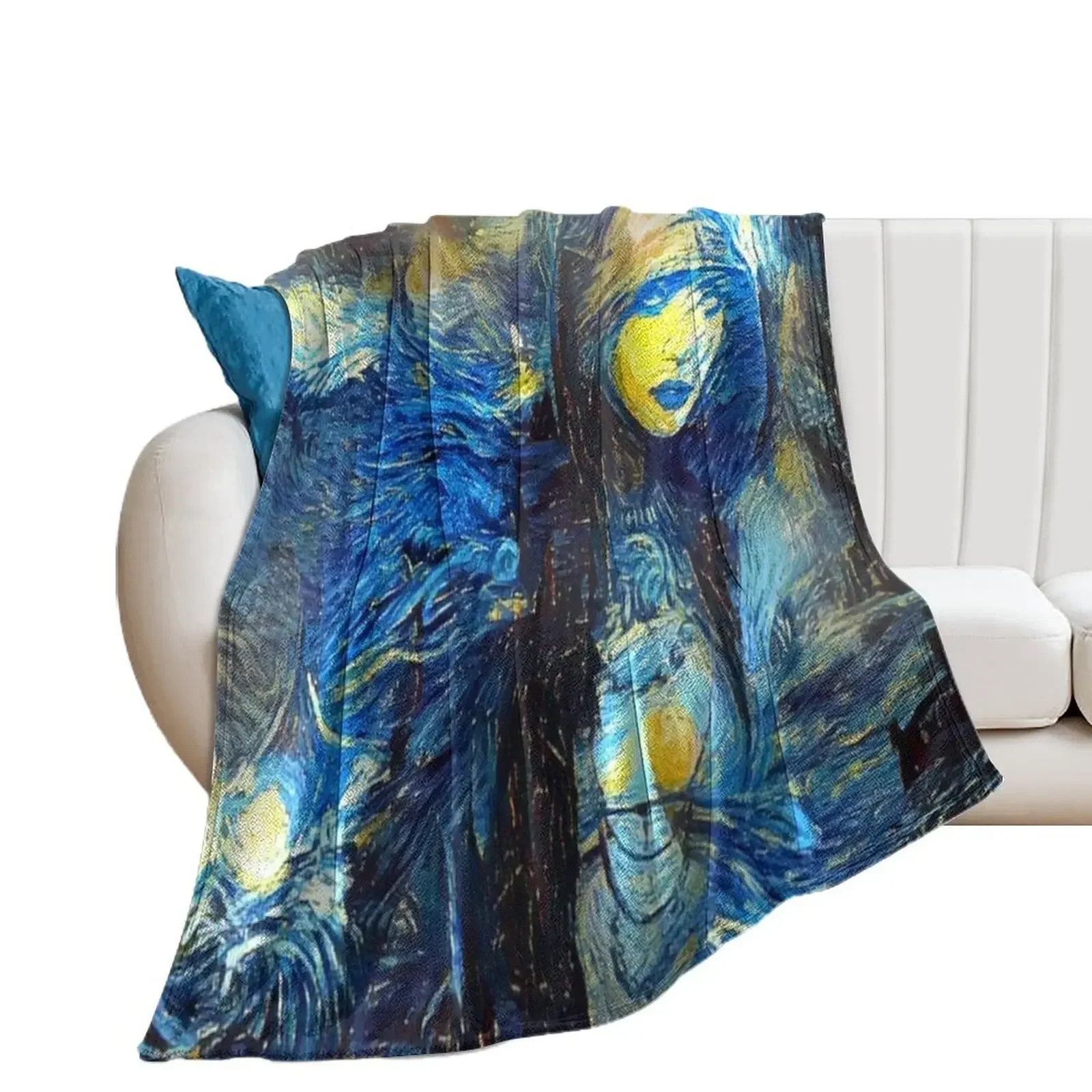 Dragon Age Origins Morrigan Starry Night Throw Blanket Quilt for babies heavy to sleep Blankets