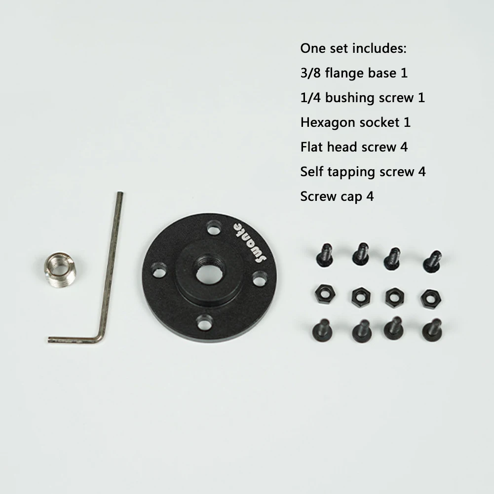 سوانتي مكتب قاعدة ثابتة كاميرا عالمية ترايبود قاعدة ثابتة سبائك الألومنيوم مكتب تحديد قاعدة طاولة تخييم لحامل 1/4 3/8 #4