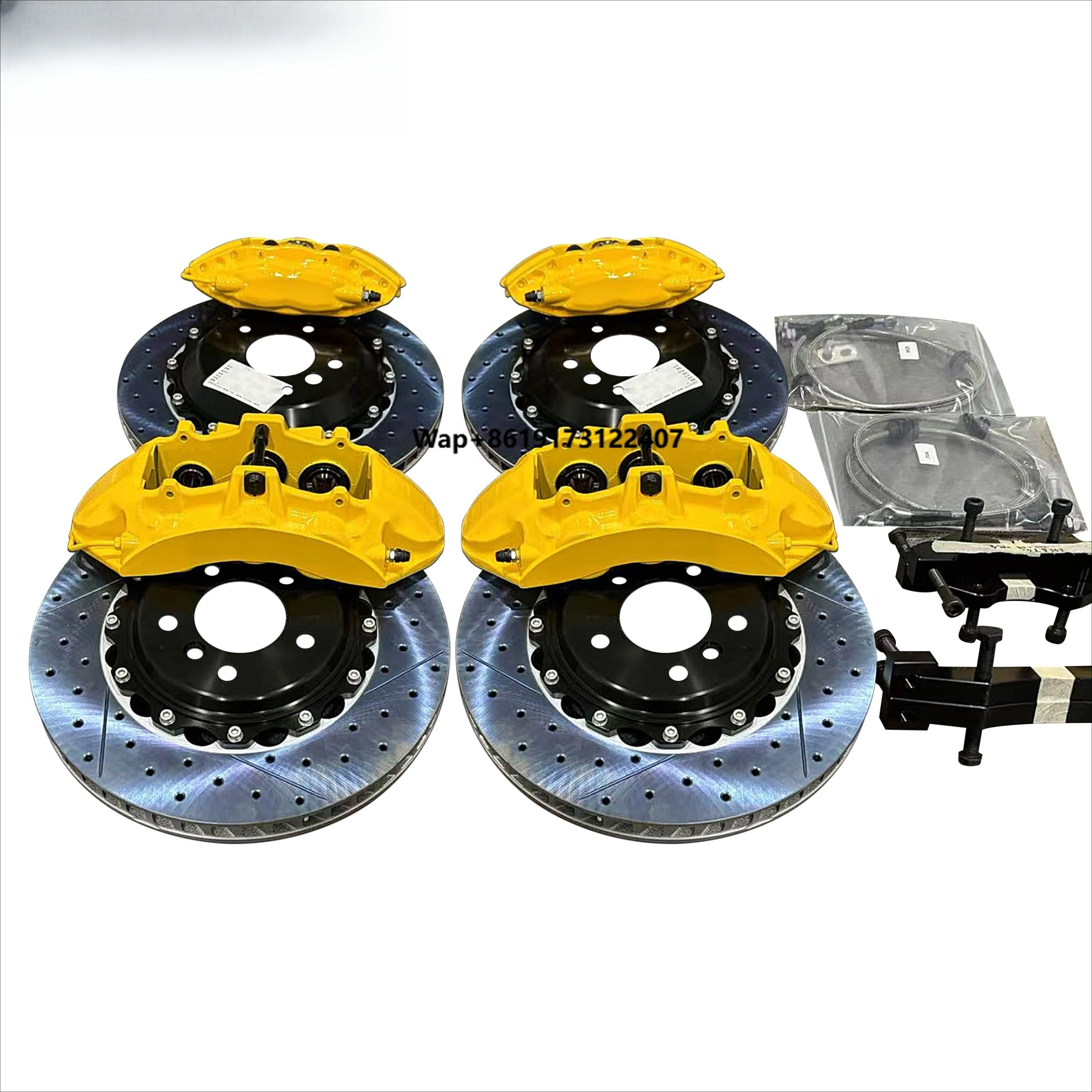 

Комплект увеличенных тормозных дисков с окрашенными колодками для 323Is 1999 года, настраиваемый размер