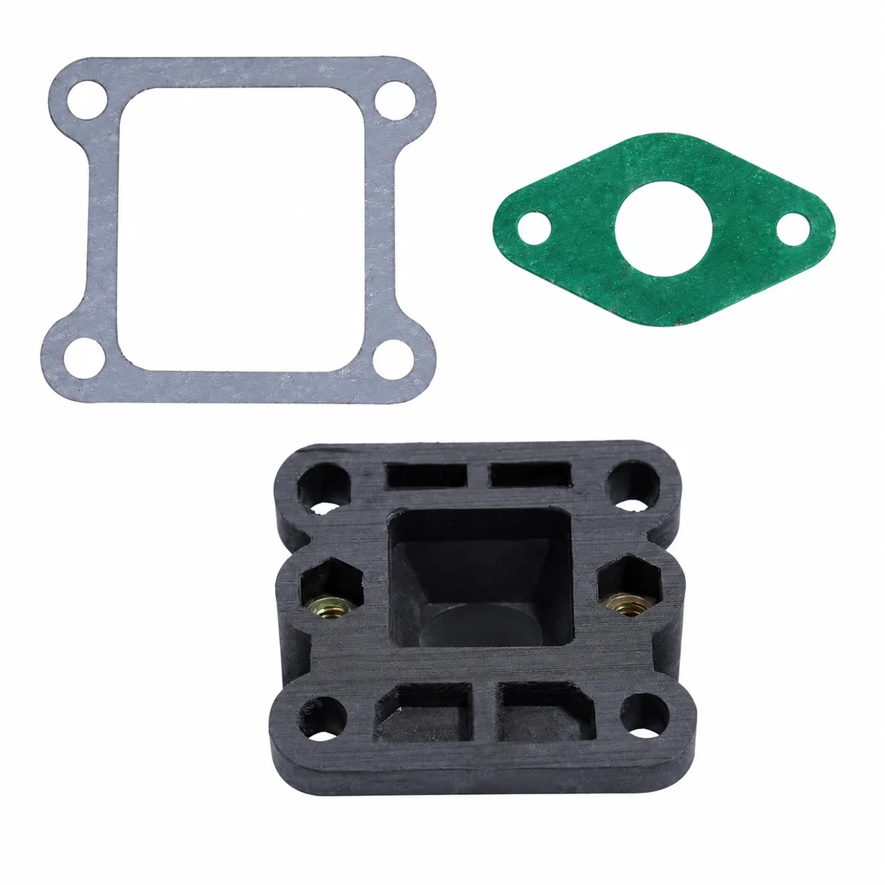 Carburetor Insulator Intake Manifold Gasket Repair Kit Replacement Parts Fits Robin NB411 EC04 BG411 CG400 Small Engine Parts