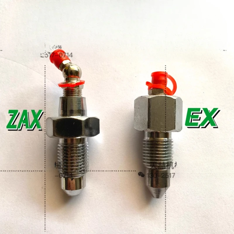 Excavator ZAX EX ZAX55 60 120 200-3-5 walking tension cylinder chain tapping nozzle/grease pipe/accessories