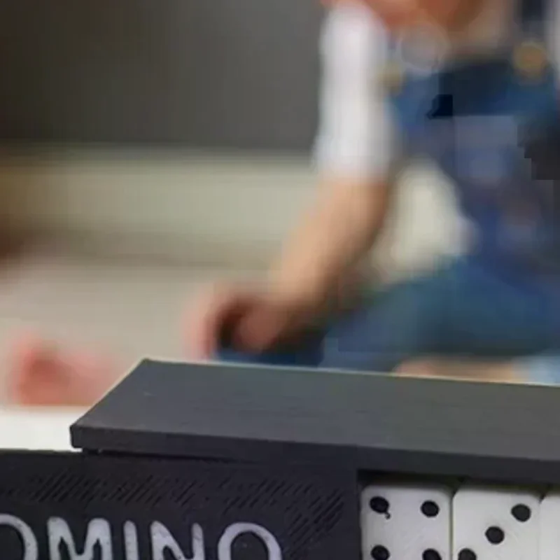 1 Set 1:12 Poppenhuisaccessoires Miniatuur Domino Modelbouw Leren Educatief Speelgoed Dot Domino's Bordspel