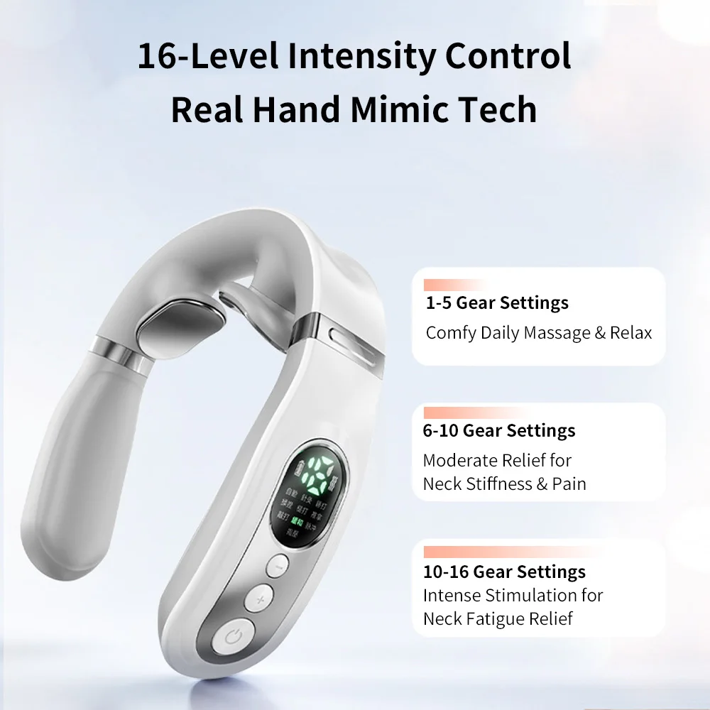 

Multi-Functional Smart Cervical Massager Neck Protection Device Low-Frequency Pulses Shoulder Neck Cervical Massage Device