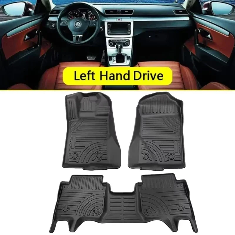 LHD Auto Vloermat Voor Toyota Corolla Cross Frontlander XG10 2022-2025 2023 TPE Auto Waterdichte Voet Pads custom Liner Accessoires