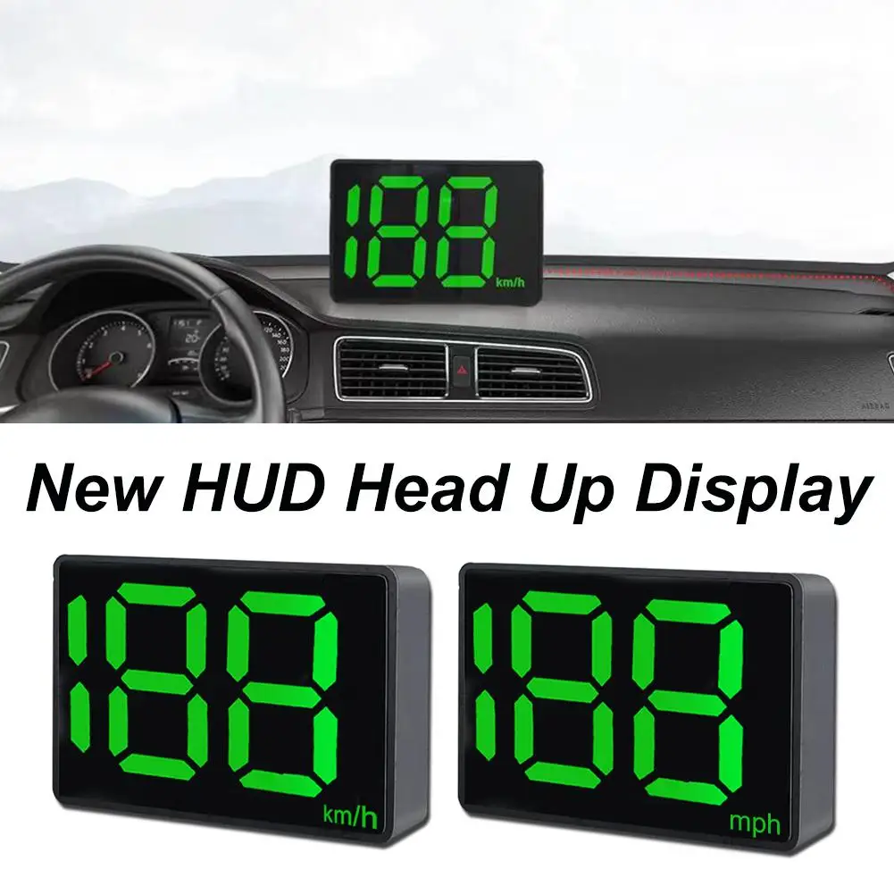 2-Color HUD GPS Speedometer Head Up Display Odometer Car Digital Speed Car Accessory For Auto Car Electronics Accessories S0F0