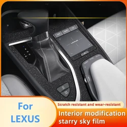 Car Accessories For LEXUS UX 2019-2024 Starry Sky Film Interior Modification Central Control Instrument Screen Protective Film
