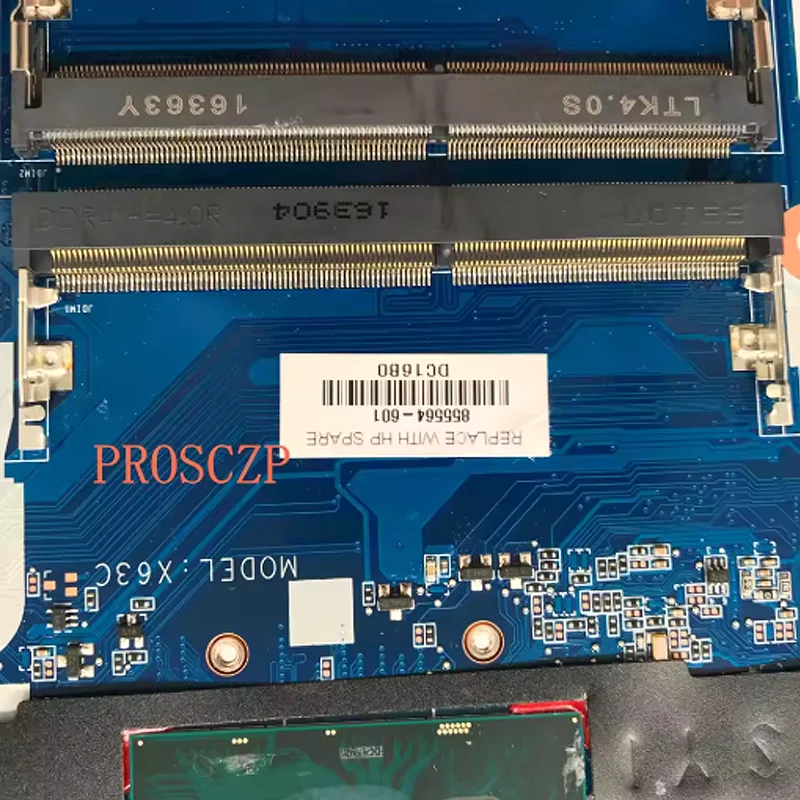 

855564-501 855564-601 855564-001 Новая материнская плата для ноутбука HP ProBook 450 G3 DAX63CMB6C0 с процессором SR2EY I5-6200U, 100% полное тестирование