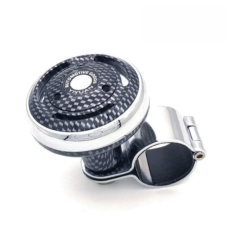 Easy Steering Control Device Accessory One-Hand Control Spinner Knob Rubber Grip Power Steering Compatible Ball Bearing