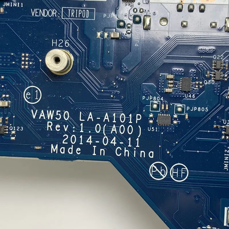 

0M18Y5 M18Y5 CN-0M18Y5 With SR1ED I5-4300U CPU Mainboard VAW50 LA-A101P For DELL E5540 Laptop Motherboard 100% Full Working Well