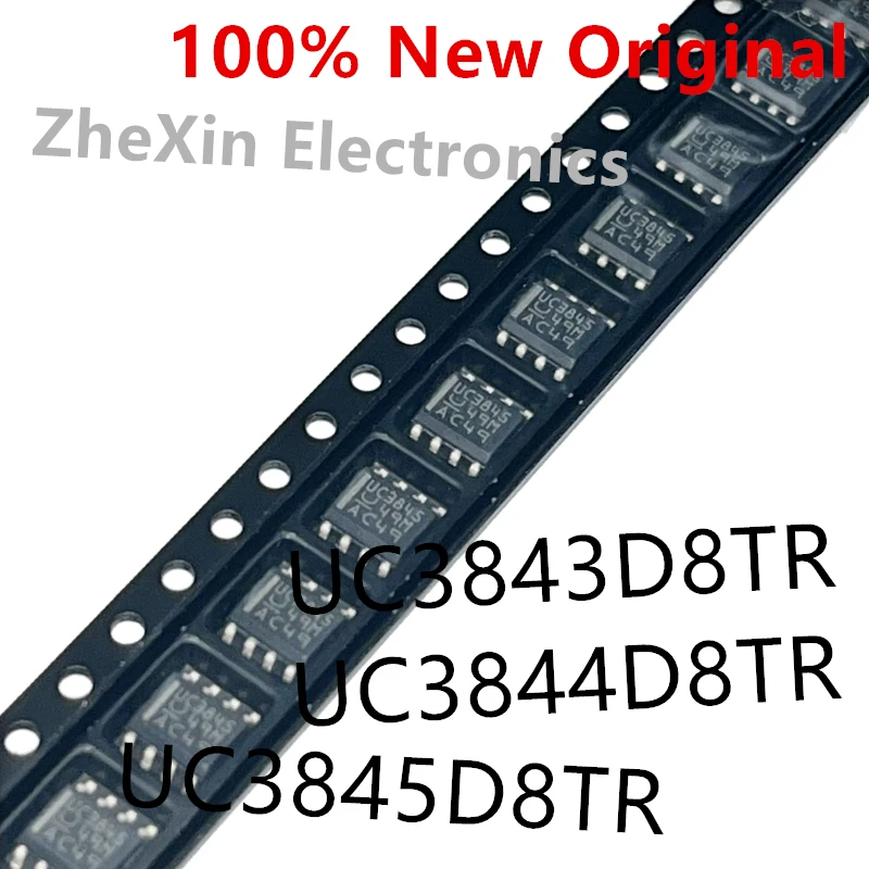 10PCS/Lot  UC3843D8TR 、UC3844D8TR 、UC3845D8TR 、UC3845AD8TR  New PWM controller chip  UC3843 、UC3844 、UC3845 、UC3845A