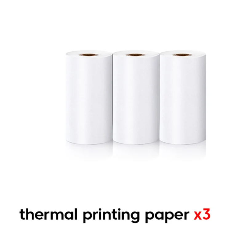 57*25mm Thermal Paper Label Sticker Self-adhesive HD Color Rolls Paper For Mini Printer Instant Print Kids Camera Photo Paper