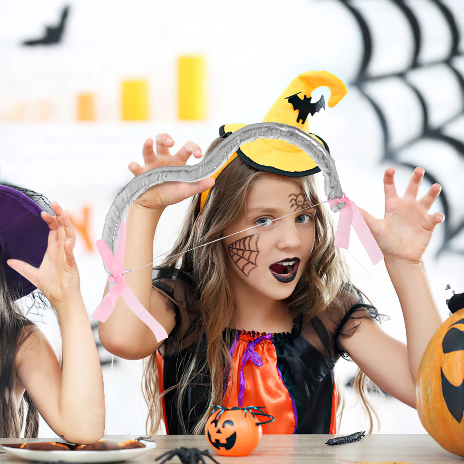 1 set 1 set Cupido Arco Freccia Prop Per San Valentino Costume Cosplay Decorazioni per feste Accessorio leggero per giochi di ruolo con realistico